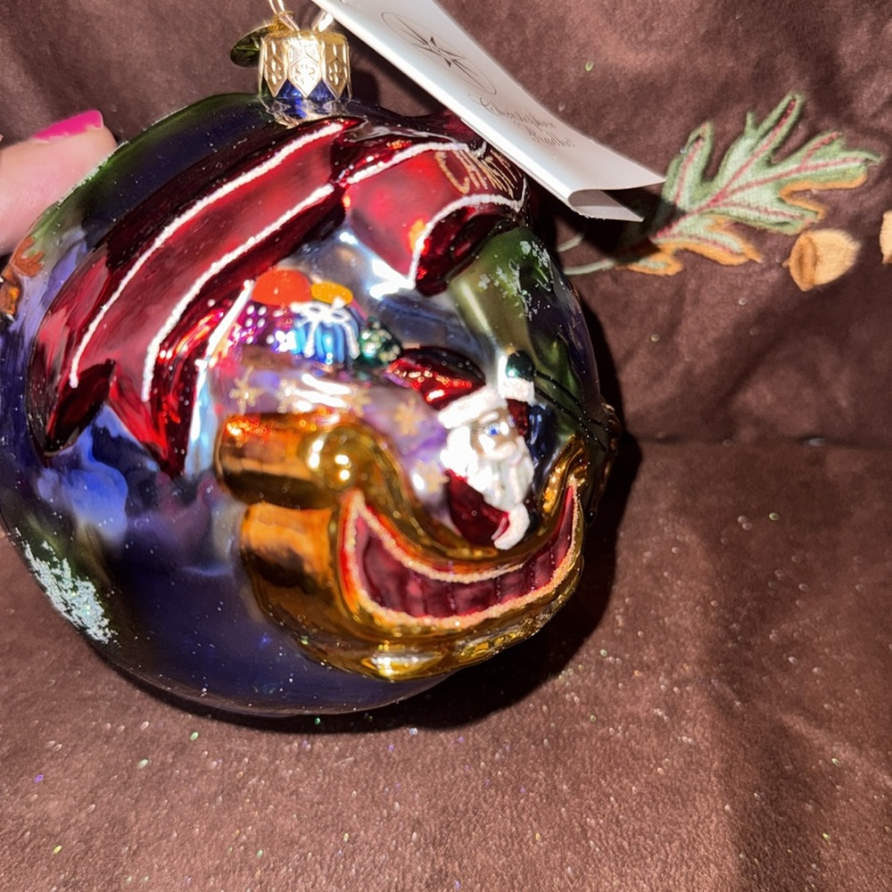 🐈‍⬛ Christopher Radko ornament “Globe Trotter” - Picture 5 of 9